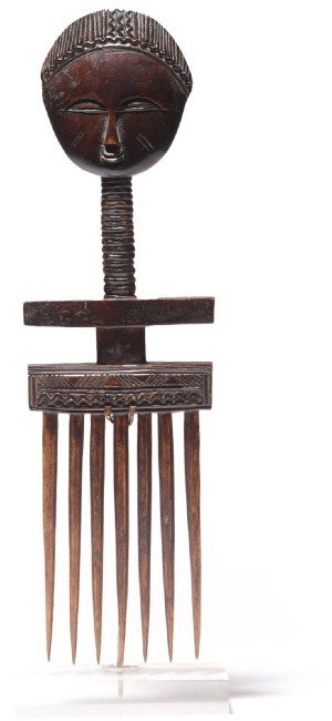 ASHANTI, Ghana - Peigne de mariage, 1ère moitié du XXe siècle