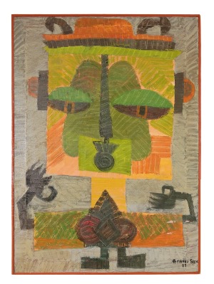 Huile sur toile - Amadou SECK