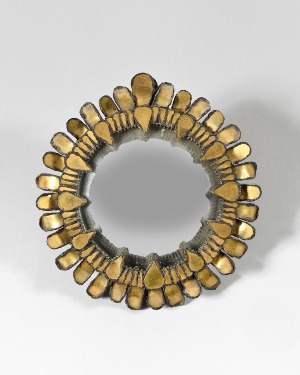 Gerbera, Miroir sorcière en talosel - Line VAUTRIN (1913-1997)