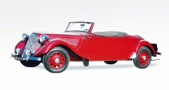 1939 CITROËN TRACTION 15/6 Cabriolet une des trois authentiques Châssis n° 184.60.75